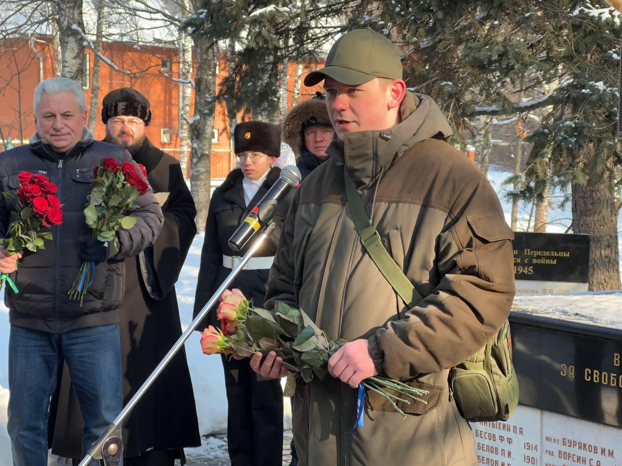 Иван Ченин на митинге в поселении Московский 